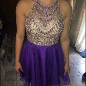 Shorter length prom/homecoming dress